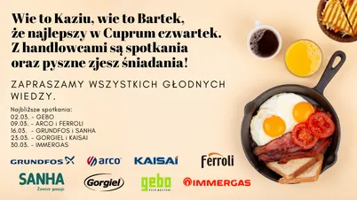 Czwartkowe śniadania w Cuprum