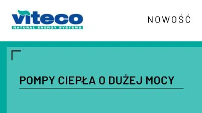 Pompy ciepła o dużej mocy od VITECO