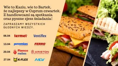 Kwietniowe śniadania w Cuprum