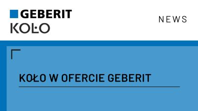 KOŁO w ofercie GEBERIT