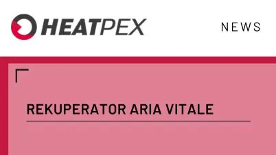 Rekuperator Aria Vitale - HEATPEX