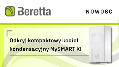 Odkryj kompaktowy kocioł kondensacyjny BERETTA MySMART X!