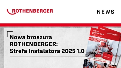 Nowa broszura ROTHENBERGER: Strefa Instalatora 2025 1.0