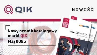Nowy cennik katalogowy marki QIK | Maj 2025