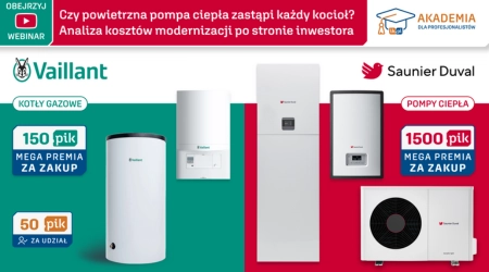 VAILLANT SAUNIER DUVAL - Czy powietrzna pompa ciepła zastąpi każdy kocioł? Analiza kosztów modernizacji po stronie inwestora