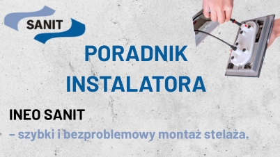 INEO SANIT – szybki i bezproblemowy montaż stelaża? Zobacz poradnik