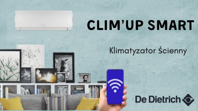Aktualizacja oferty klimatyzatorów CLIM’UP SMART od De Dietrich