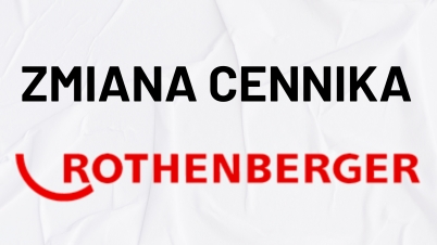 Zmiana cennika Rothenberger - od 1 stycznia 2026 