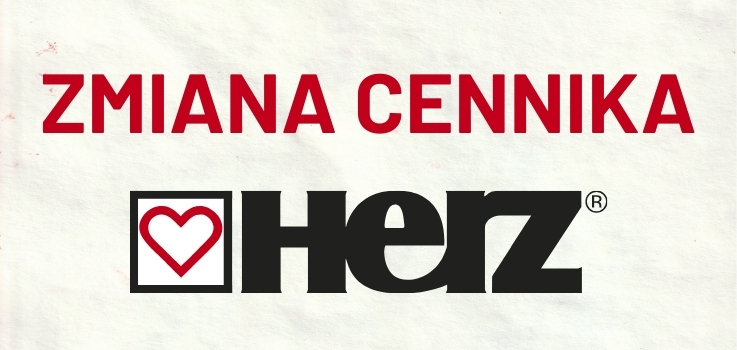 Zmiana cennika Herz - od 19 stycznia 2026 