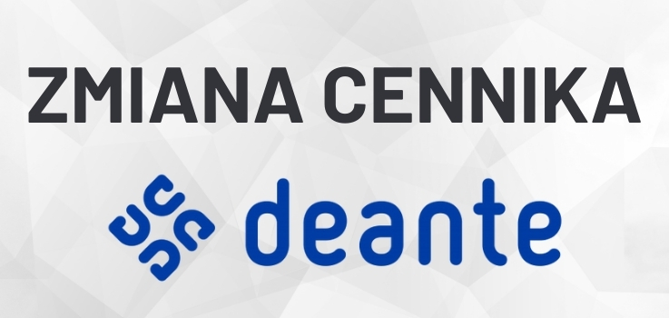 Zmiana cennika Deante – od 1 marca 2026