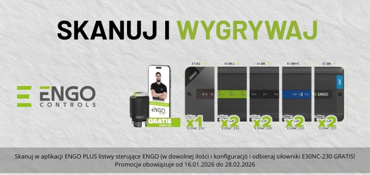 ENGO CONTROLS: „Skanuj listwy i odbieraj siłowniki” – akcja dla instalatorów