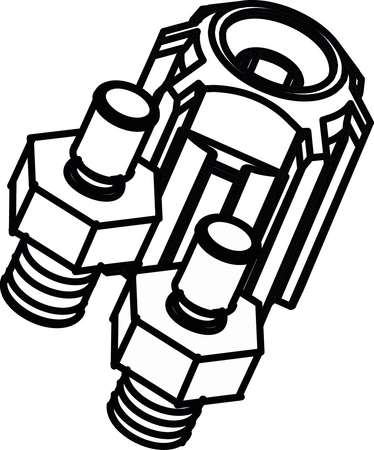 Zestaw montażowy siłownika ARM ProClick do zaworu ARV pierwszej generacji-AFRISO