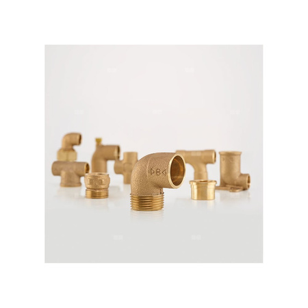 Złącze IBP 4270 G, brąz, 18 mm x 3/4'' (ML x GW)