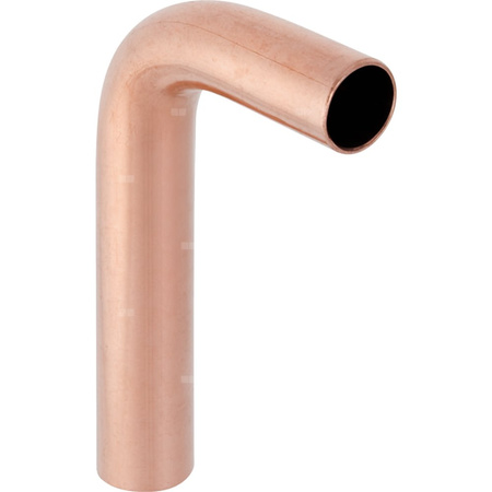 Kolano 90' GEBERIT Mapress Kupfer bose, Cu, 35 mm, DN 32 x 35 mm x DN 32 (końcówka wciskowa x końcówka wciskowa)