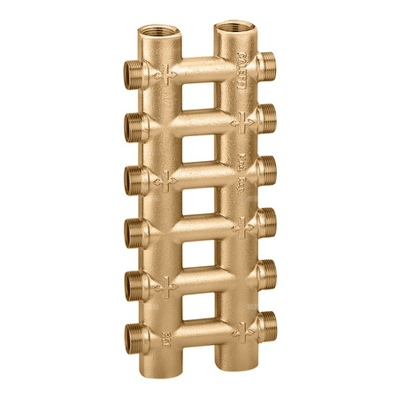 Rozdzielacz podwójny – monoblok 3/4" 4+4