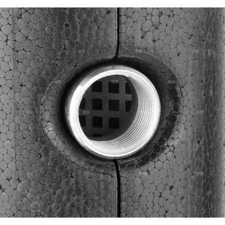 Sprzęgło hydrauliczne ocieplone BLH 801, 70 kW, 4x GW G1'', 4x GW G1/2'' odpowietrznik automatyczny, zawór spustowy, termometry