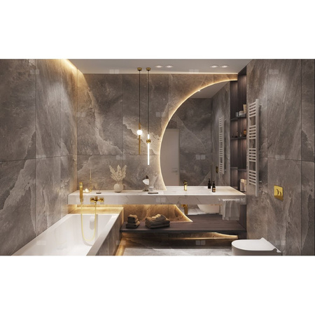 VITTO VerdeLine bateria wannowa ścienna, złoty