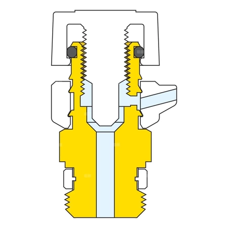 Ręczny zawór odpowietrzający do grzejników z regulowanym wyjściem 1/2" GZ