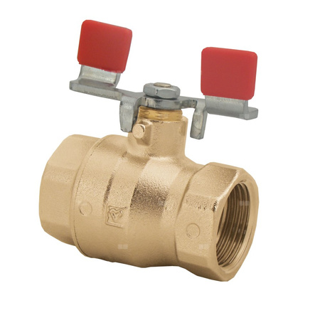 Zawór kulowy HERZ MODUL mosiądz DZR, PN25 DN 32 GW, uchwyt: pokrętło