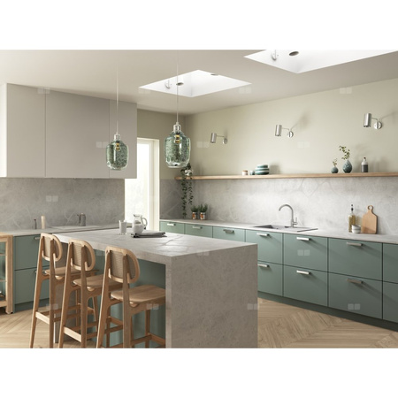 Bateria zlewozmywakowa stojąca FERRO CAMIRA INOX, kolor stal