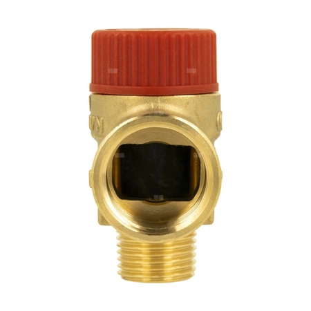 Zawór przelewowy AFRISO MS mosiądz 3 bar GZ x GW 1/2'' x 3/4''