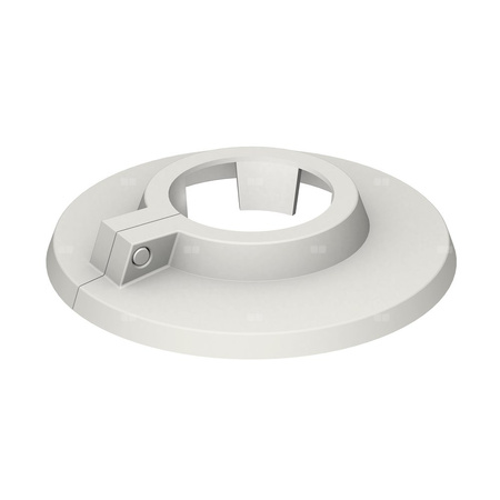 Rozeta FLAMCO MEIBES do rury 18 mm, wysokość: 12 mm, tworzywo sztuczne (9002)