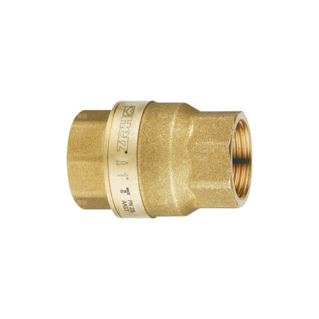 Zawór zwrotny HERZ - DN 25, Gwint wewnętrzny, PN 25, 100'C, ze sprężyną zamykająca