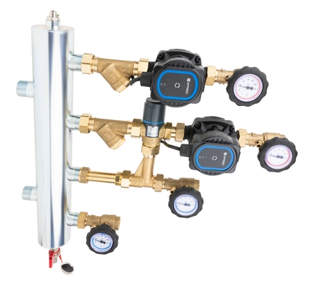 Zestaw mieszający ze sprzęgłem hydraulicznym BPS-AFRISO