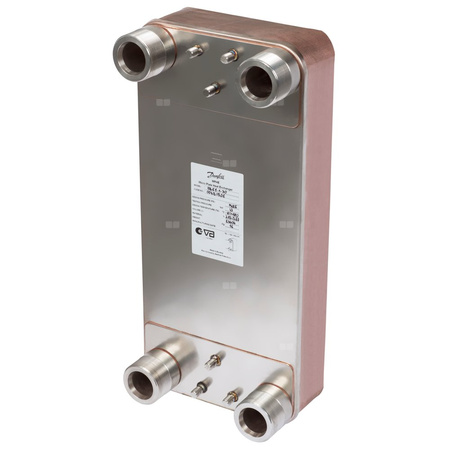 Wymiennik ciepła XB 61H-1 110 PN25 G 2 A x52 mm SB