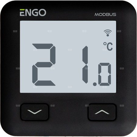 Regulator temperatury ENGO CONTROLS E10-MBUSB bezprzewodowy Zigbee z wyświetlaczem, montaż podtynkowy