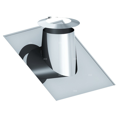 Przejście przez dach 26st. - 35st. (stal nierdzewna) fi60/100mm 