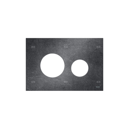 Przycisk spłukujący do stelaża (Mechaniczny) TECE loop - obudowa szkło, kolor szary marmur