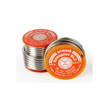 armack Lut miękki Nr 3 250g średnica 2,5 mm