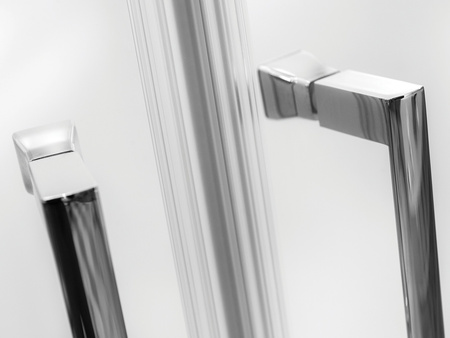 Kabina asymetr MODERN 100x80 szkło PRZEJRZYSTE-BESCO