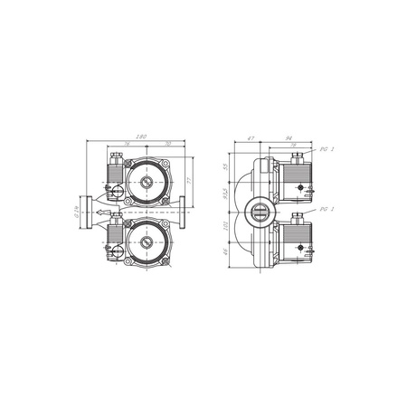 Pompa obiegowa WILO Star-ZD 25/6-3 1 x 230 V 50 Hz, PN 10/10bar