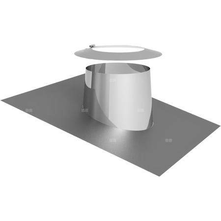 Przejście dachowe 5-15st. z płaszczem ołowianym i kołnierzem fi130mm