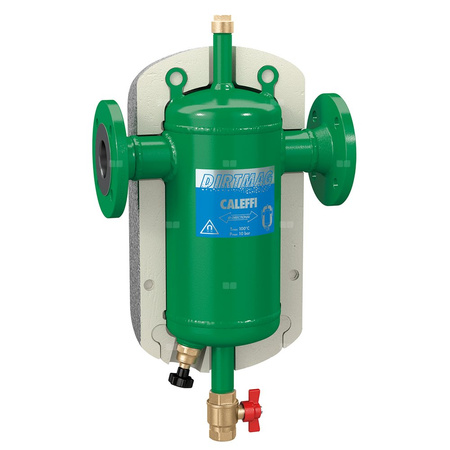 Separator CALEFFI DIRTMAG®, 10 bar / 100'C, DN150 (kołnierz), z wkładem magnesowym, z kołnierzem rewizyjnym