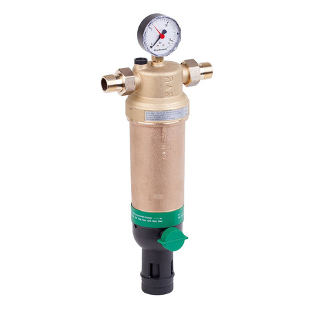 Filtr z płukaniem wstecznym do temp. 70 st.C, ze złączkami, 2", siatka 100 mikronów