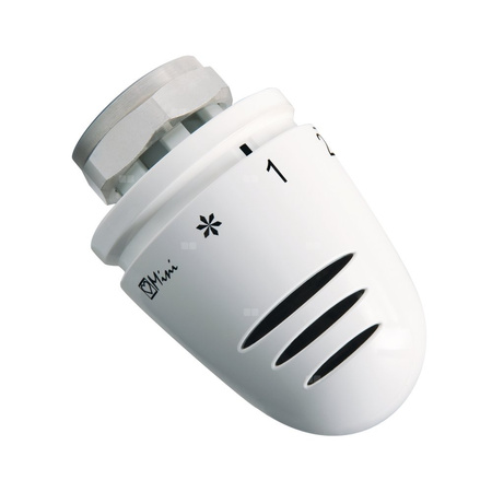 Głowica termostatyczna prosta HERZ Mini-H, zakres reg. 6-28'C, przyłącze M 30 x 1,5, kolor biały