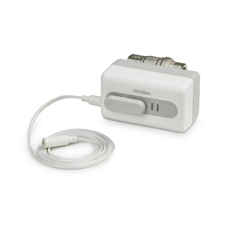 Zawór odcinający kulowy 1 1/4'' z siłownikiem L5 WiFi w zestawie z czujnikiem zalania i zamarzania L1 WiFi