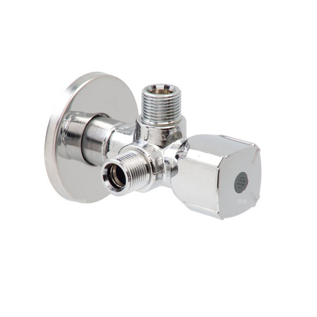 Zawór kulowy ARCO A 80 Twin Mac 1/2'' GZ kątowy