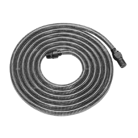 Zestaw węży ssących do zastosowania w zaopatrzeniu w wodę do użytku domowego, średnica G 1", długości 7 metrów, zawór stopowy