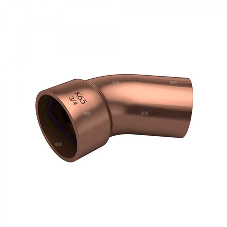 Łuk 45' IBP K5040, Cu, 1 3/8'' (ML)