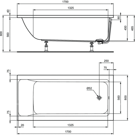 CONNECT AIR WANNA 170X80