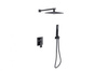 Zestaw prysznicowy Modern/Varium I czarny mat -BESCO
