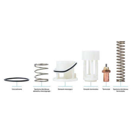 Zestaw naprawczy ATV z wkładką termostatyczną - temperatura znamionowa 55'C