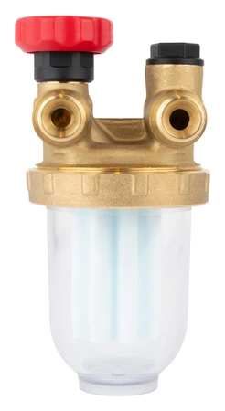 Filtr olejowy dwururowy Z 500 Si, z wkładem plastikowym, 200 l/h-AFRISO