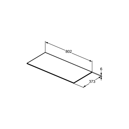CONCA BLAT CERAM. 80X37 CM STN BC/NC