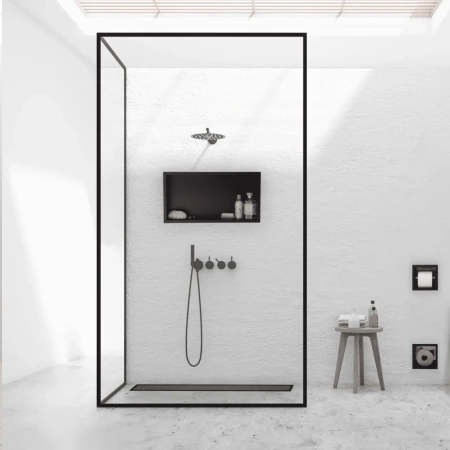 Odpływ liniowy DUPLEX BLACK L- 60 NEXT -BALNEO