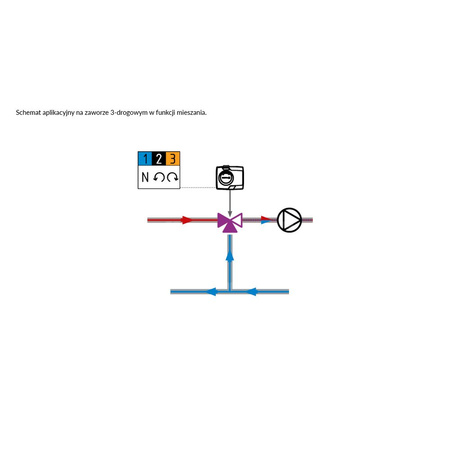 Siłownik elektryczny ARM 342 ProClick, 2- i 3-pkt, 24 V AC, 120 s, 6 Nm